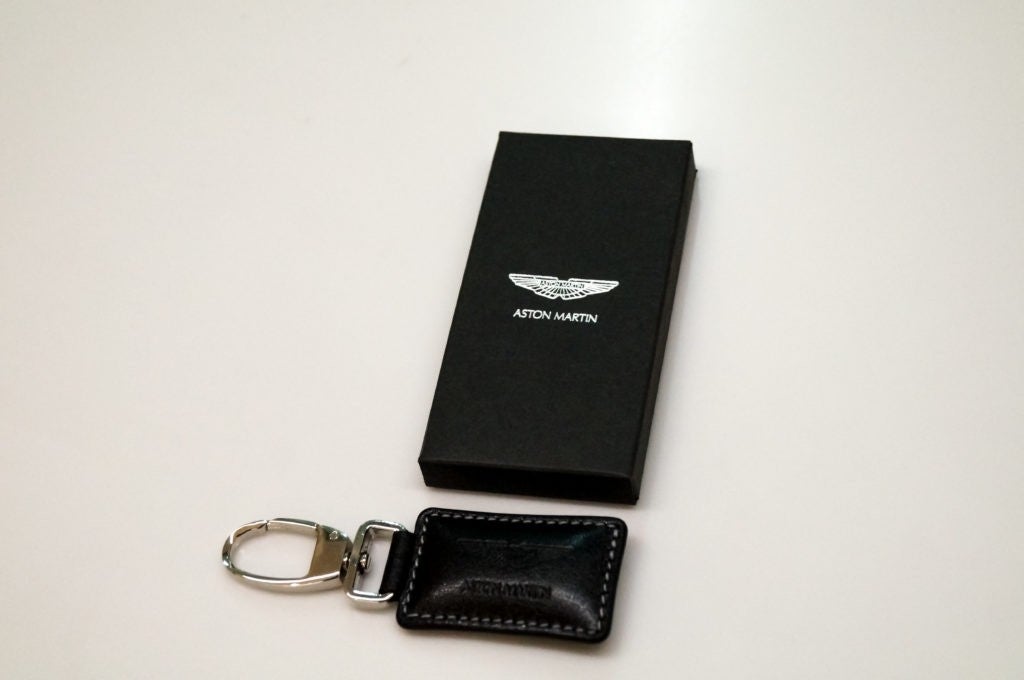 Aston Martin Black Keychain